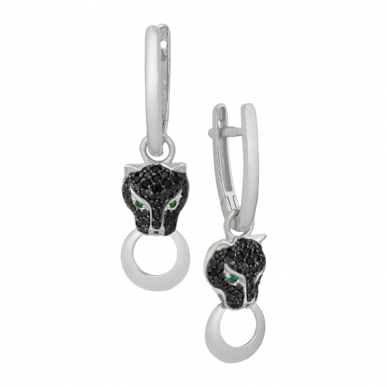 Золотые серьги 585, женские