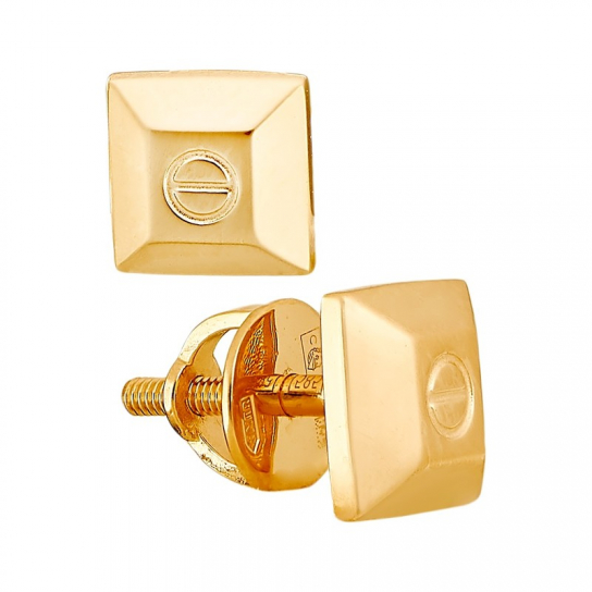 Золотые серьги 585, женские