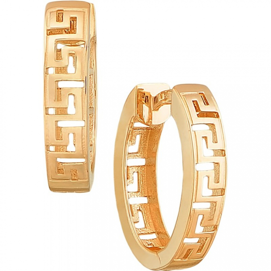 Золотые серьги 585, женские