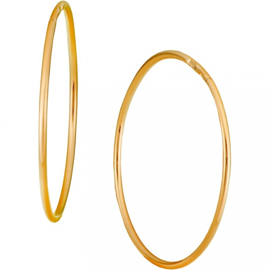 Золотые серьги 585, женские