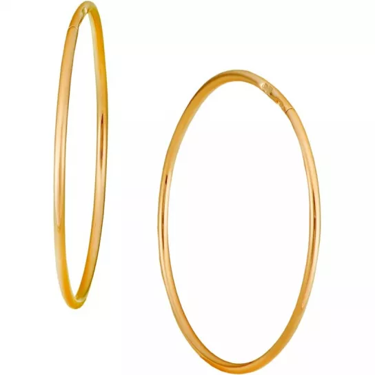 Золотые серьги 585, женские
