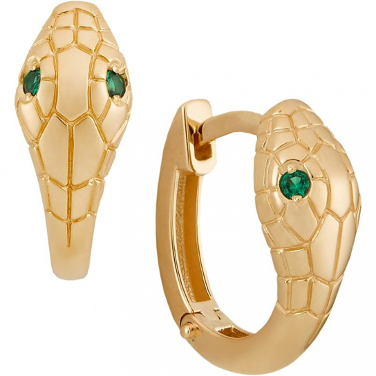 Золотые серьги 585, женские