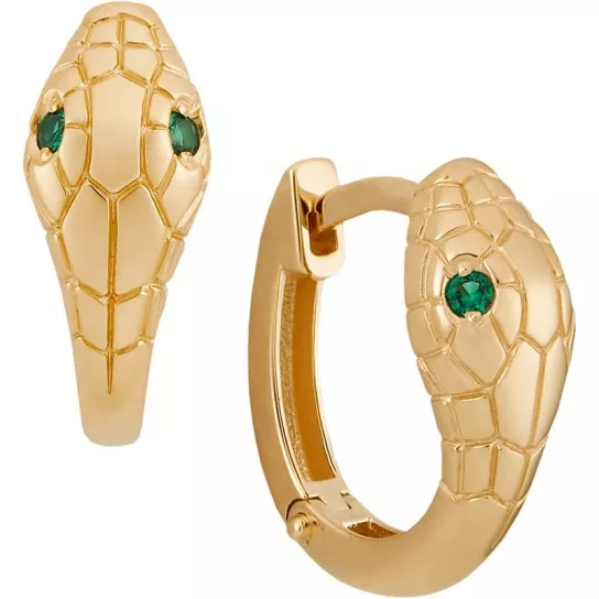 Золотые серьги 585, женские