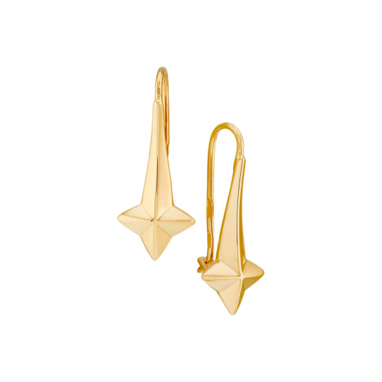 Золотые серьги 585, женские