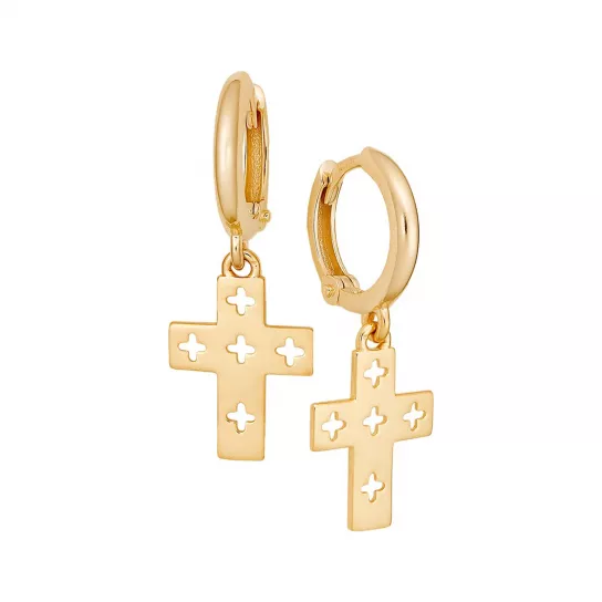 Золотые серьги 585, женские