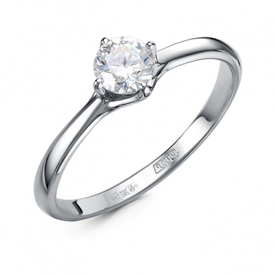 Золотое кольцо 585, женское, размер 18