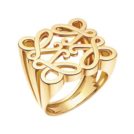 Золотое кольцо 585, женское, размер 18.5