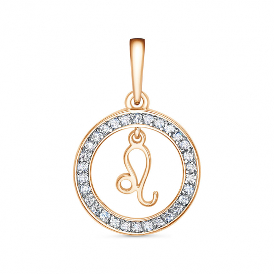 Золотая подвеска 585