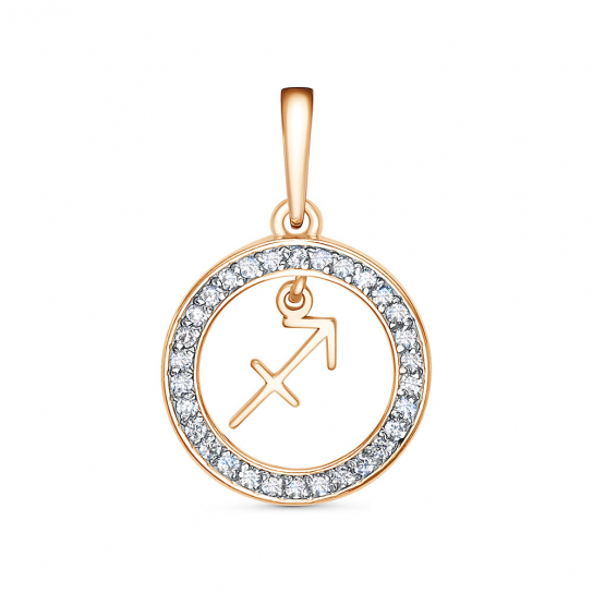 Золотая подвеска 585