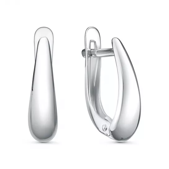 Золотые серьги 585, женские