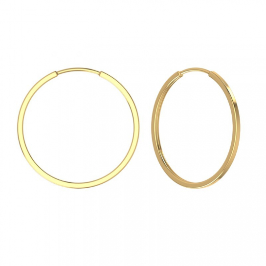 Золотые серьги 585, женские