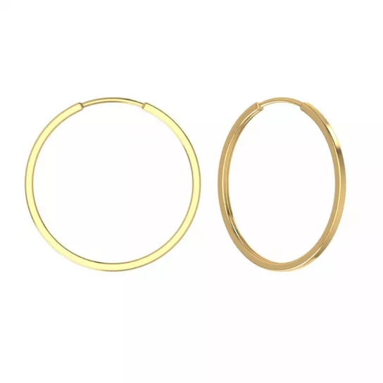 Золотые серьги 585, женские