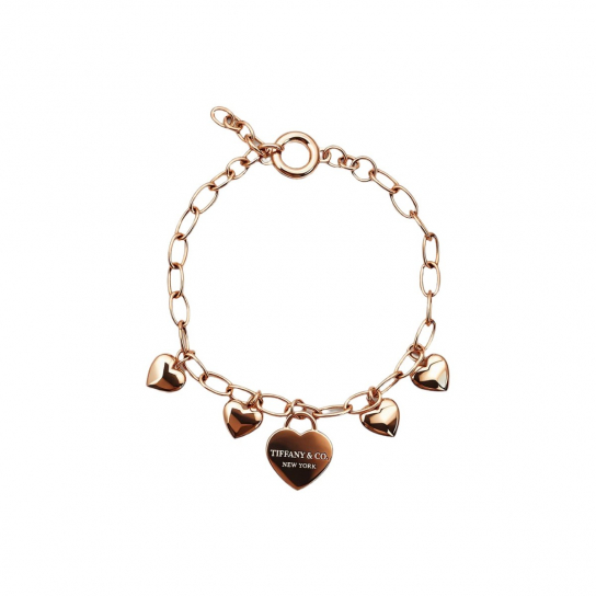 Золотой браслет 585, плетение фигурное, длина 18 см