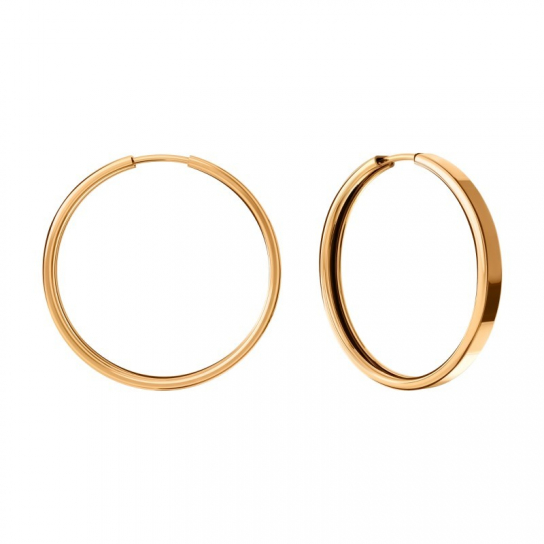 Золотые серьги 585, женские