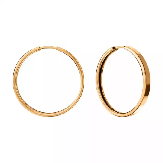 Золотые серьги 585, женские