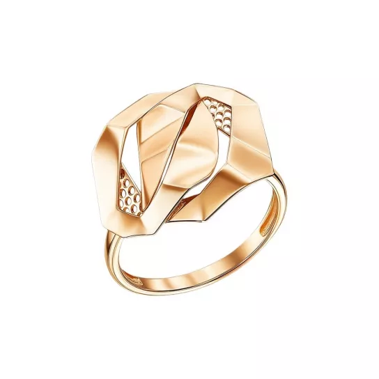 Золотое кольцо 585, женское, размер 18