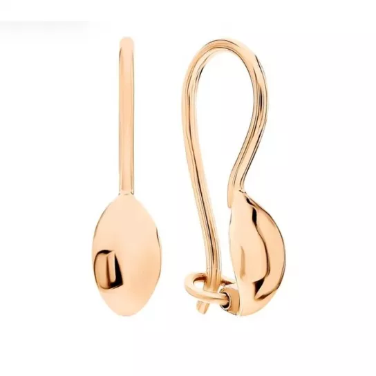 Серьги детские из золота