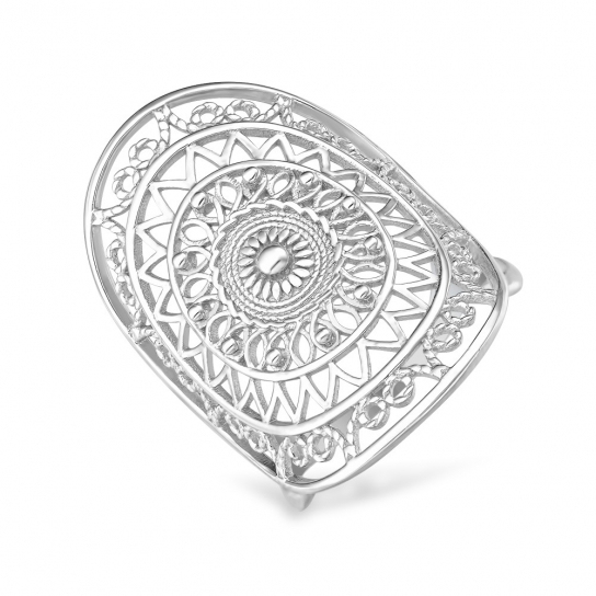 Серебряное кольцо 925, женское, размер 19.5