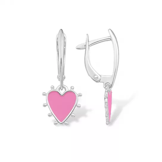 Серьги детские из серебра