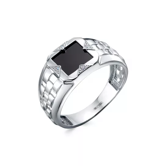 Серебряное кольцо 925, мужское, размер 23.5