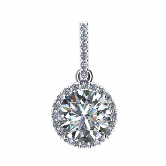Серебряная подвеска 925, женская