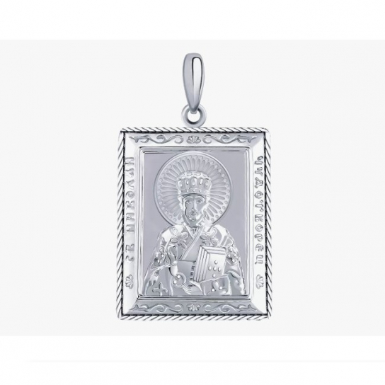 Икона из серебра