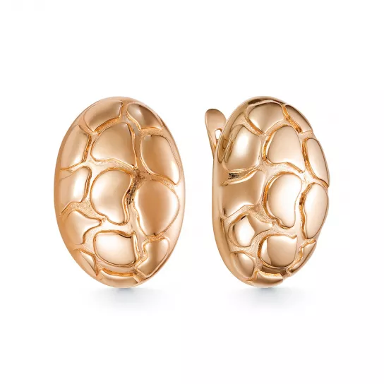 Золотые серьги 585, женские