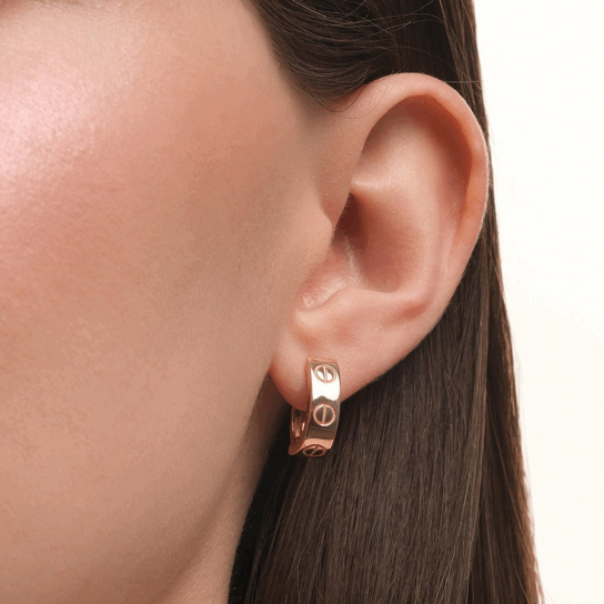 Золотые серьги 585, женские