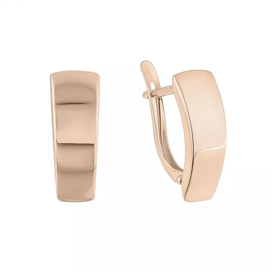 Золотые серьги 585, женские