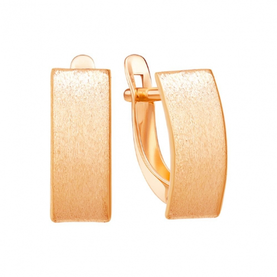 Золотые серьги 585, женские