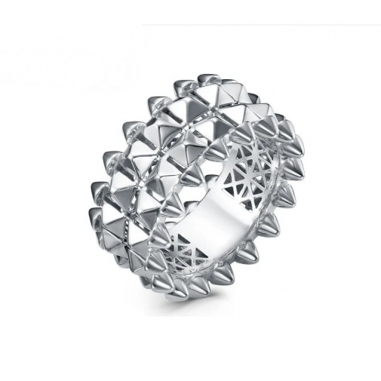 Серебряное кольцо 925, женское, размер 17