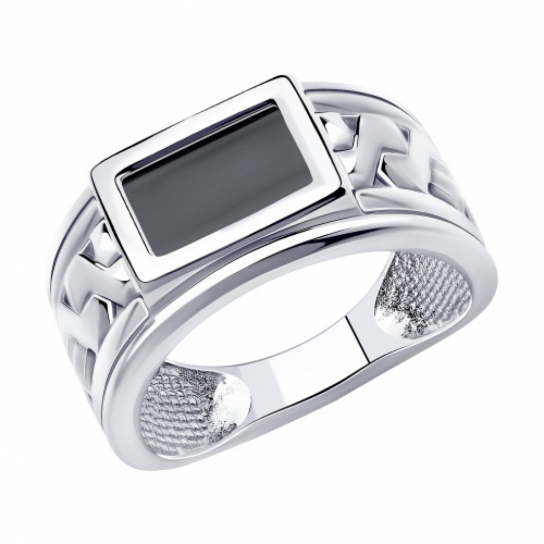 Серебряное кольцо 925, женское, размер 21.5