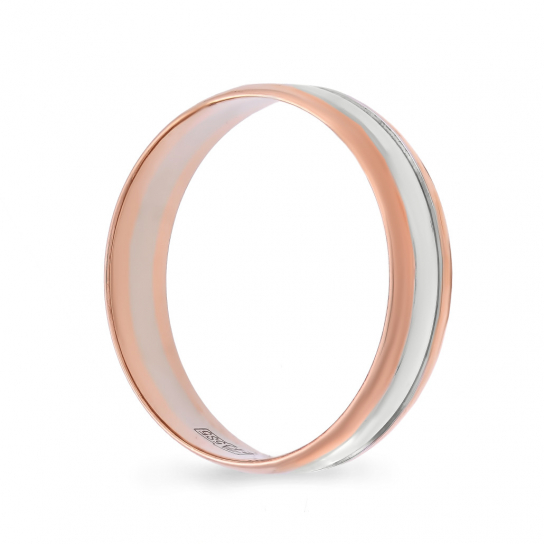 Золотое обручальное кольцо 585, размер 16.5