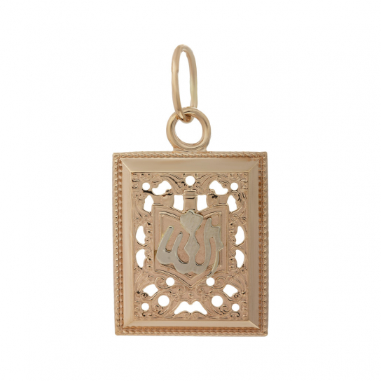 Золотая подвеска 585