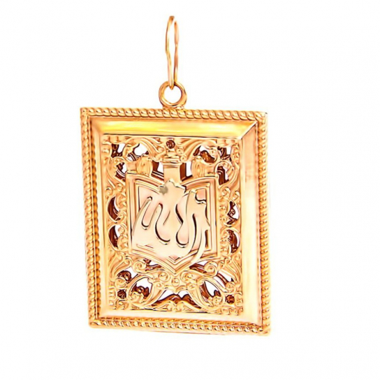 Золотая подвеска 585