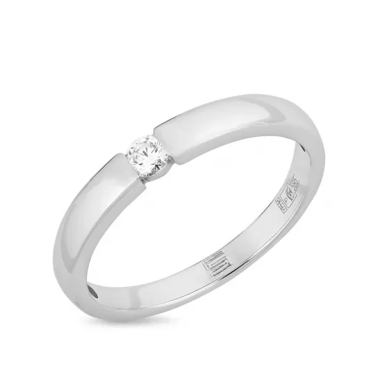 Кольцо с бриллиантами из золота