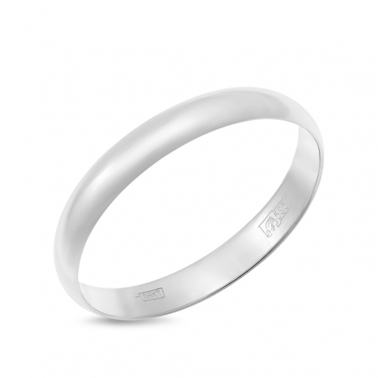 Золотое обручальное кольцо 585, размер 17.5