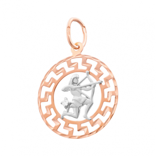 Золотая подвеска 585, женская