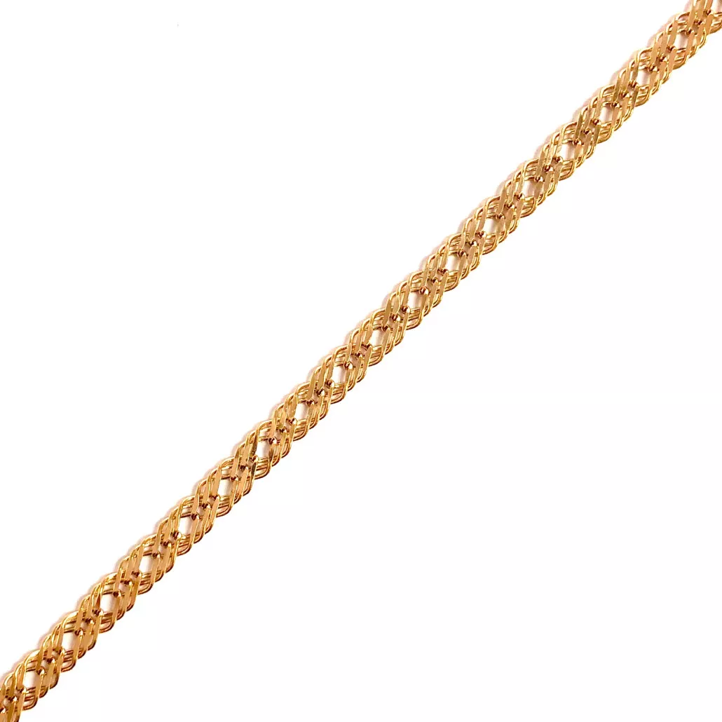 Прочное плетение цепочек из золота