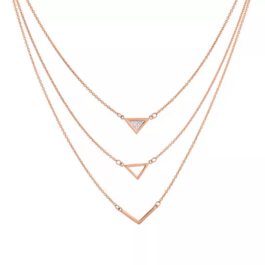 Колье с бриллиантами из золота