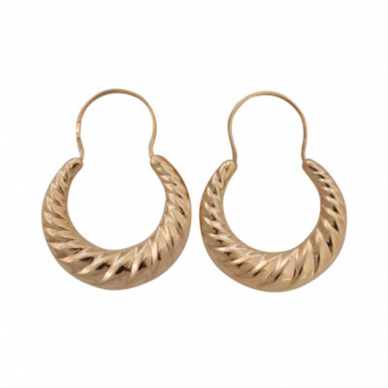 Золотые серьги 585, женские