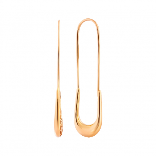 Золотые серьги 585, женские