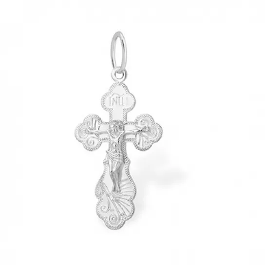 крестик 925 нательный, на шею