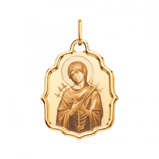 Икона из золота