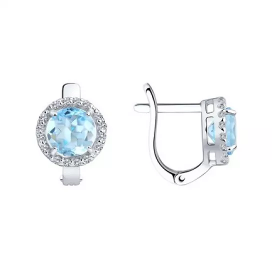 Серебряные серьги 925, женские