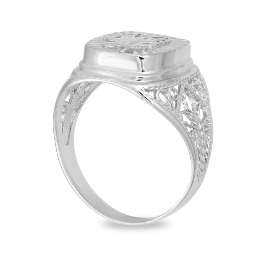 Серебряное кольцо 925, женское, размер 22